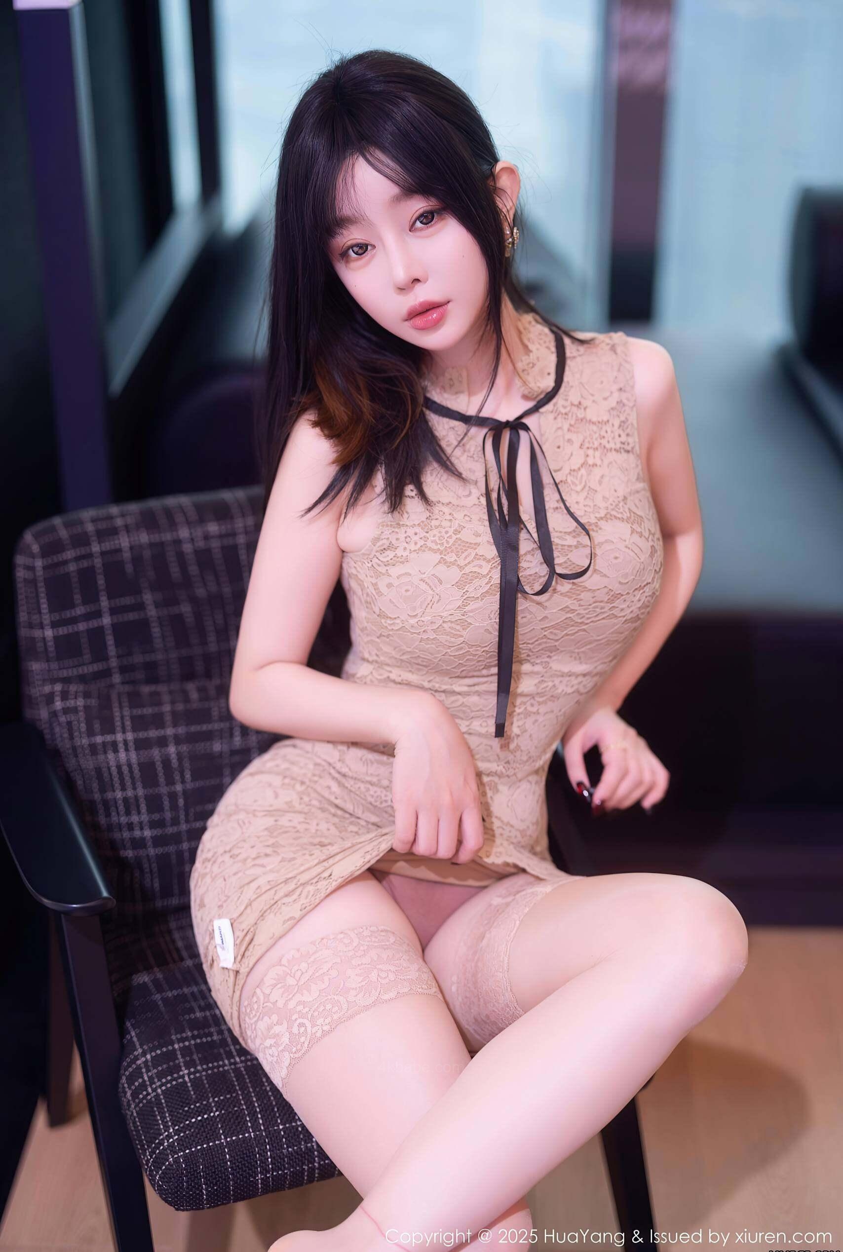 Asian Model WangYuChun - Asian Glamour HuaYang Vol632 (83P 4K Babe Gallery) 6