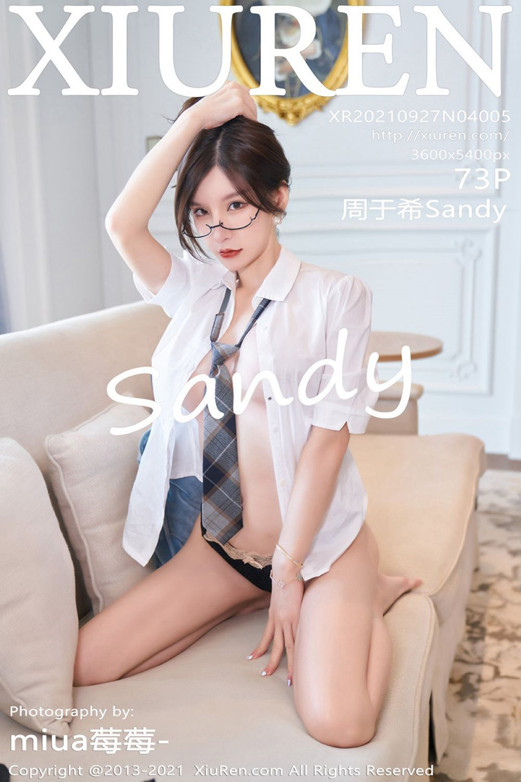 [XIUREN绣人网] 2021.09.27 No.4005 周于希Sandy