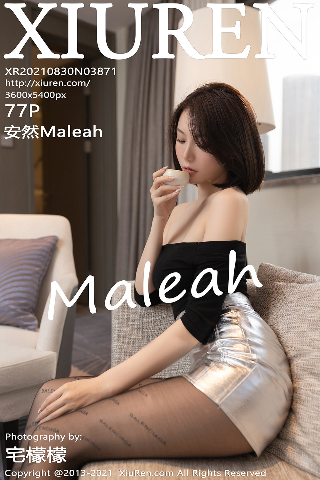 [XIUREN绣人网] 2021.08.30 No.3871 安然Maleah